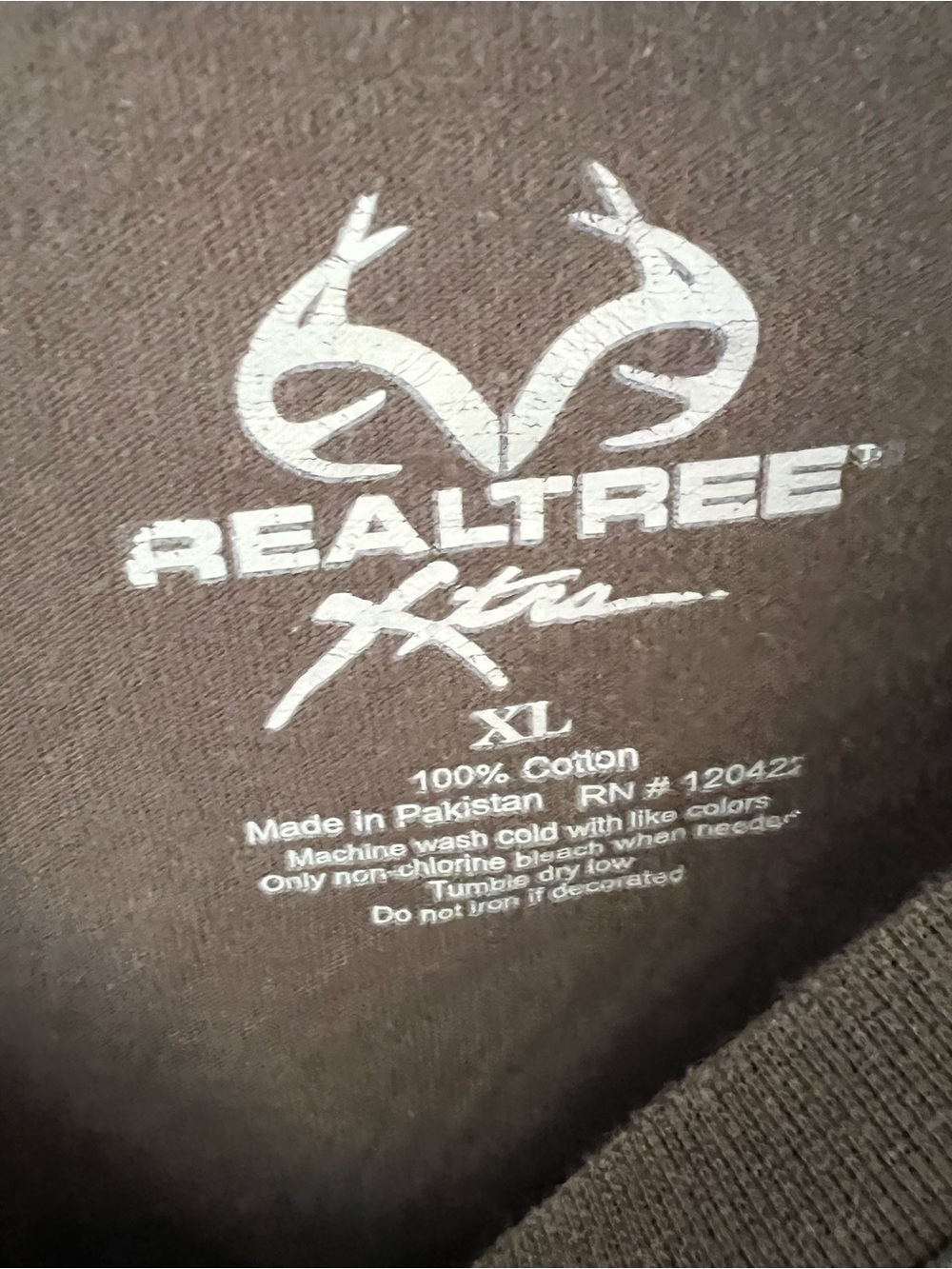 Realtree Brown Long Sleeve Logo Shirt - Picture 2 of 3